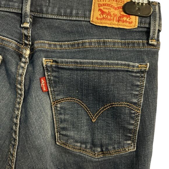 Levis Levi’s 710 Super Skinny Jeans Dark Wash Size 27 - Picture 6 of 14